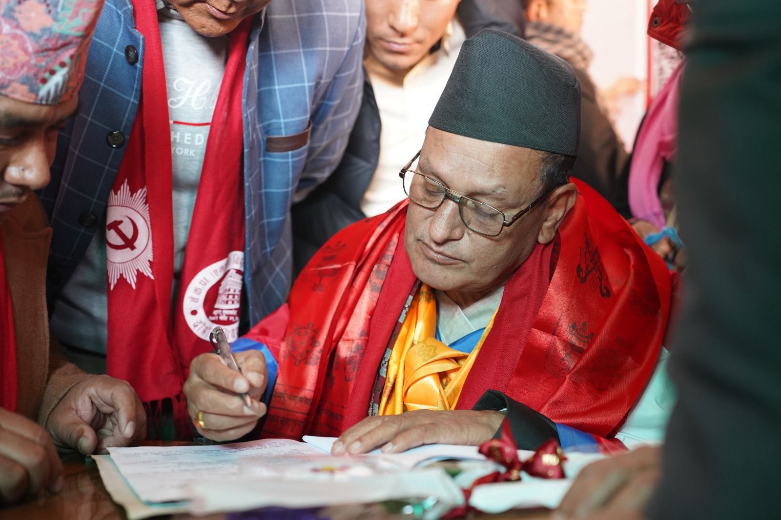 Keshav Raj Pandey - Nepal Elections 2082 Signature